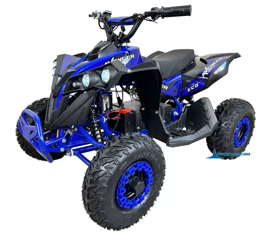 Quad Avenger 48V 1000W Azul para niños