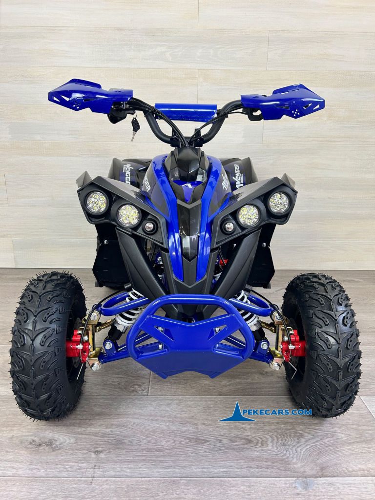Quad Avenger 48V 1000W Azul para niños frontal