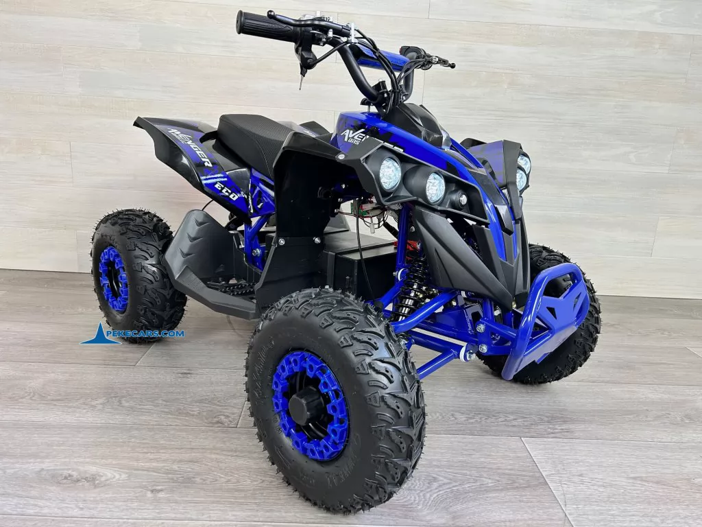 Quad Avenger 48V 1000W Azul lado izquierdo