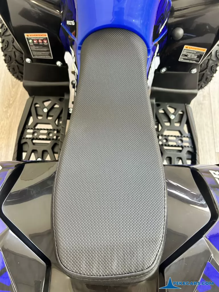 Quad Avenger 48V 1000W Azul para niños asiento