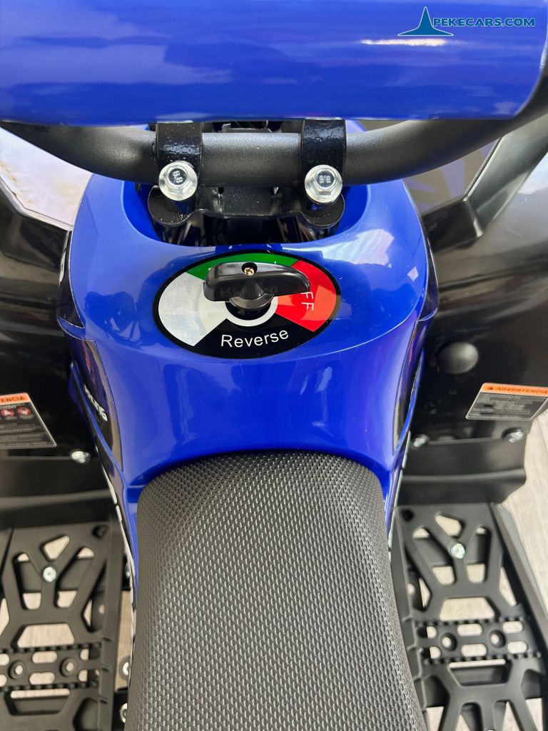 Quad Avenger 48V 1000W Azul para niños interruptor