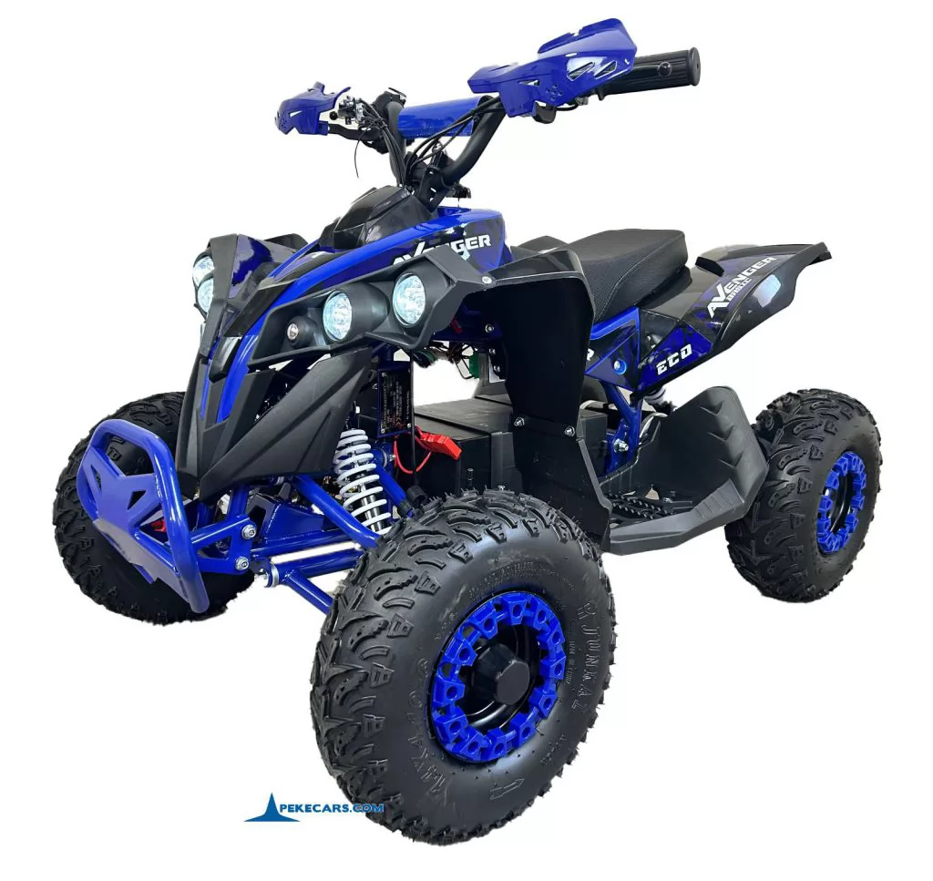 Quad Avenger 48V 1000W Azul para niños