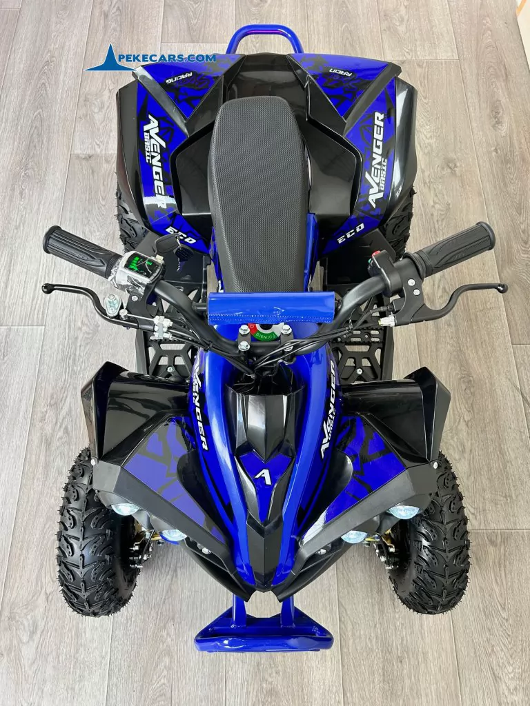 Quad Avenger 48V 1000W Azul vista arriba