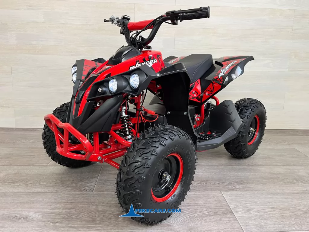 Quad Avenger 48V 1000W Rojo perspectiva
