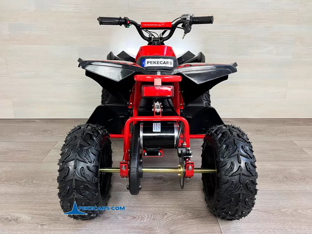 Quad Avenger 48V 1000W Rojo parte trasera
