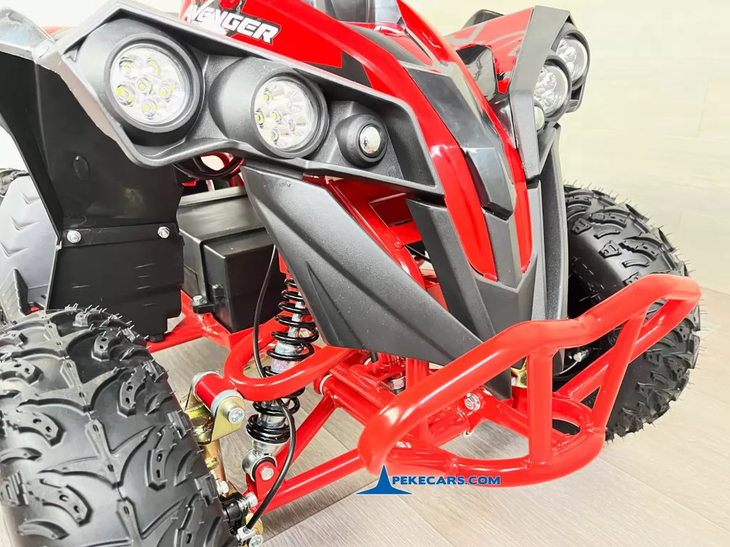 Quad Avenger 48V 1000W Rojo frontal