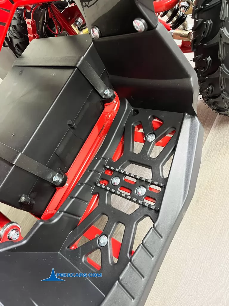 Quad Avenger 48V 1000W Rojo pedal