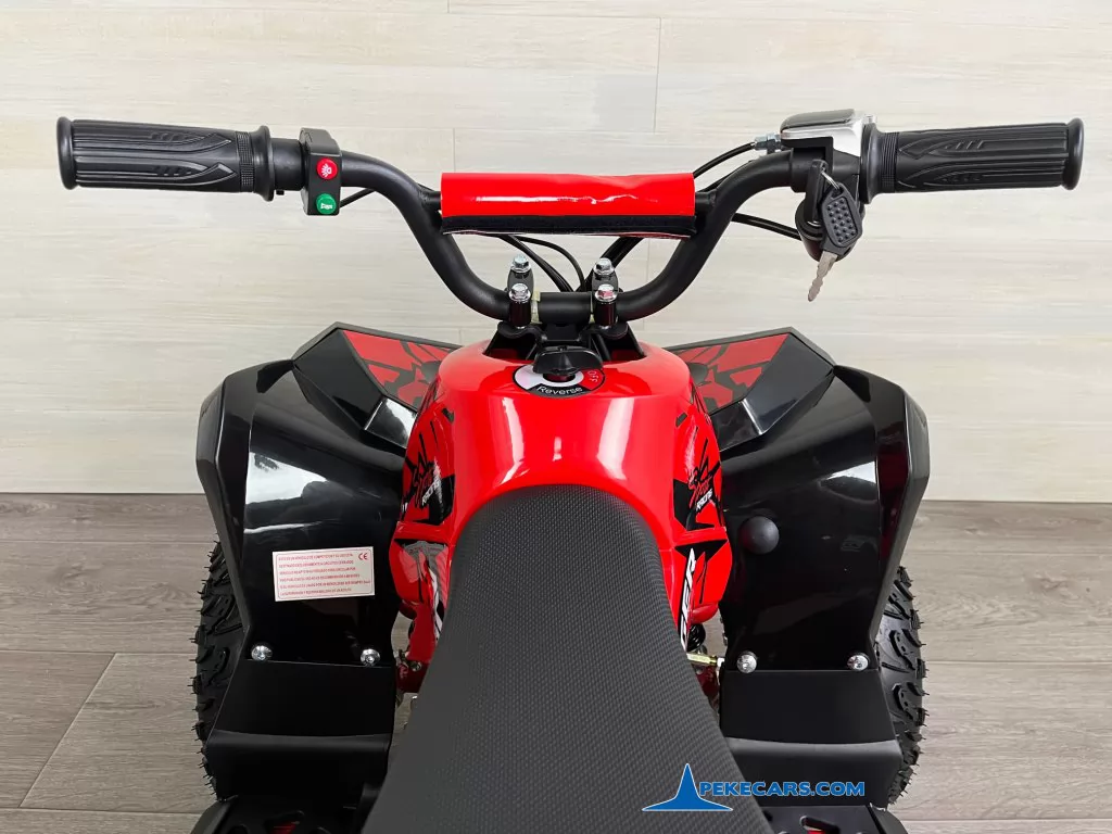Quad Avenger 48V 1000W Rojo detalle manillar