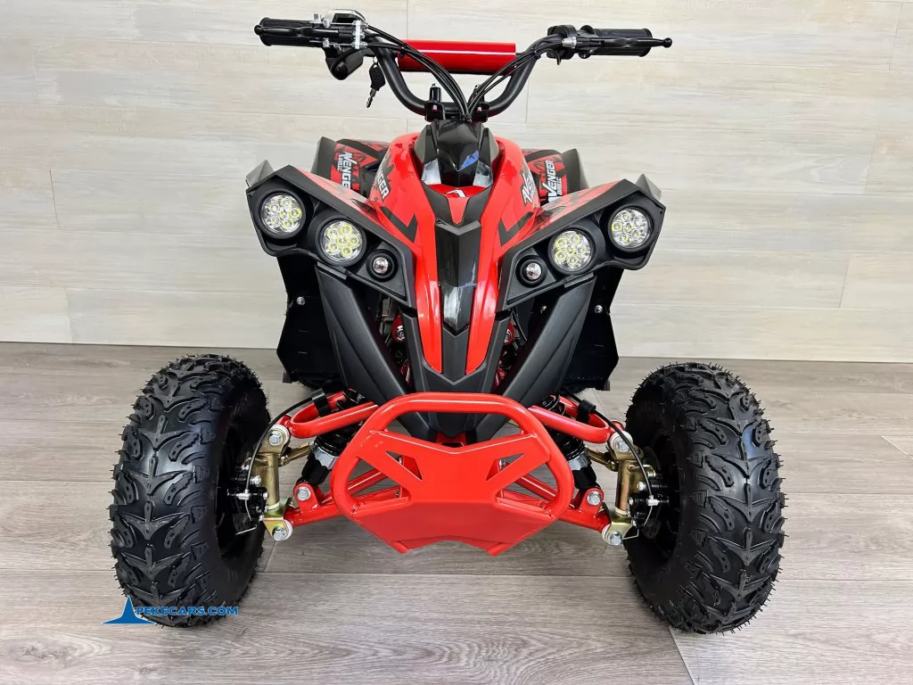 Quad Avenger 48V 1000W Rojo niños vista frontal