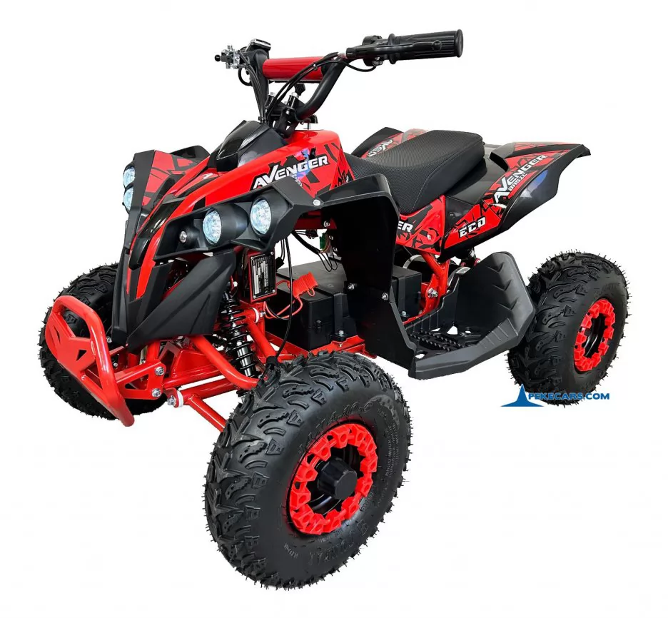 Quad Avenger 48V 1000W Rojo