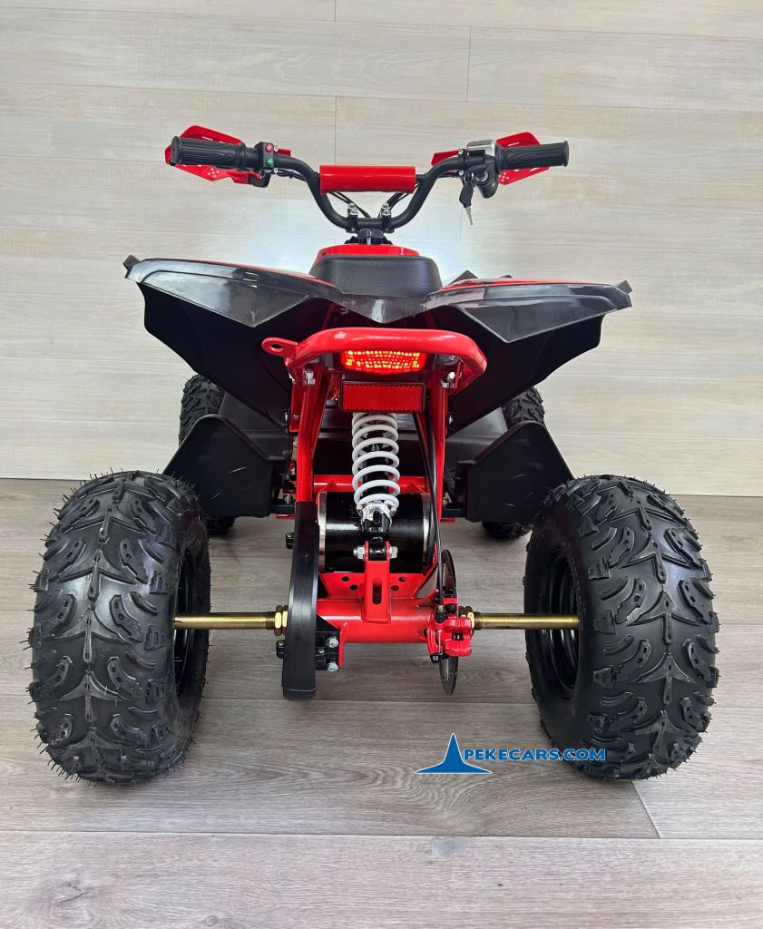 Quad Avenger 48V 1000W Rojo parte trasera