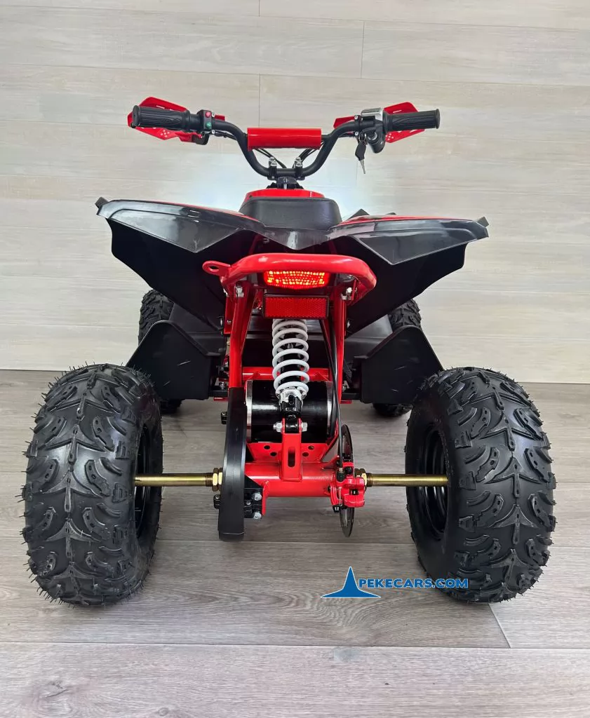 Quad Avenger 48V 1000W Rojo parte trasera