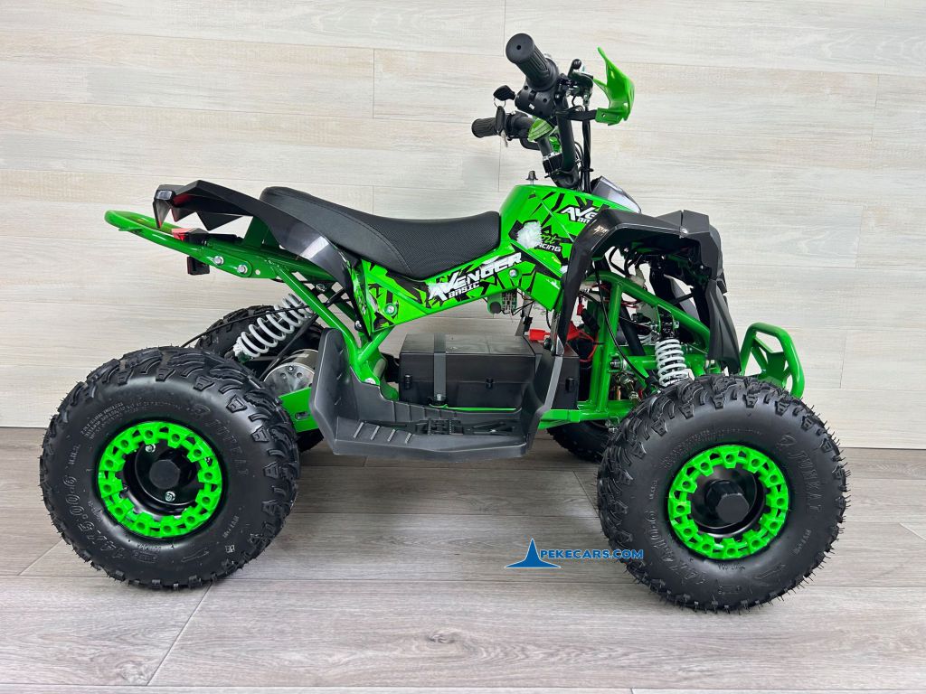 Quad Avenger 48V 1000W Verde lateral inverso