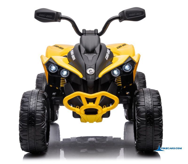 quad CAN-AM Maverick 12V amarillo
