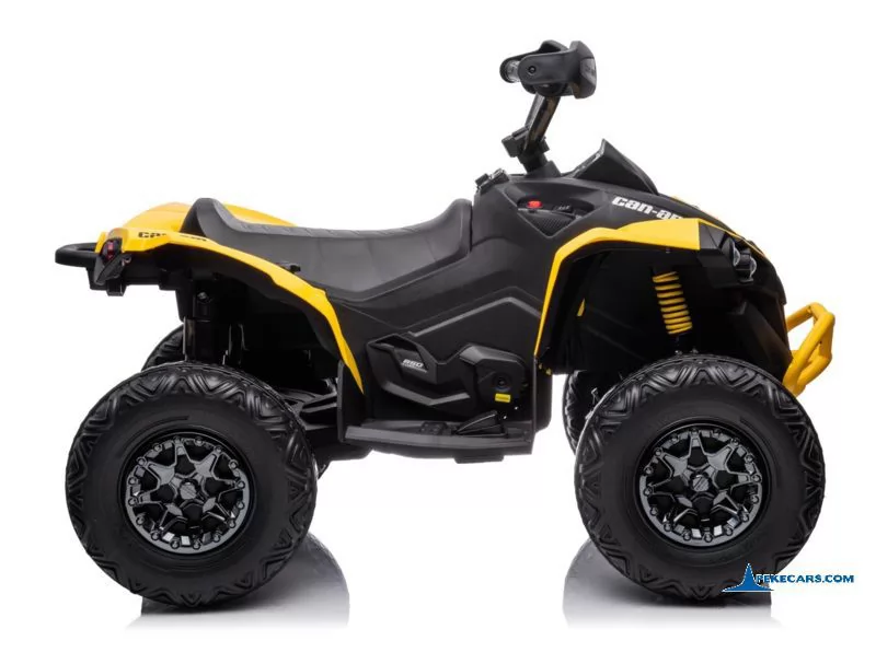 quad CAN-AM Maverick 12V amarillo