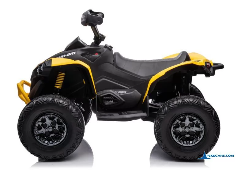 quad CAN-AM Maverick 12V amarillo
