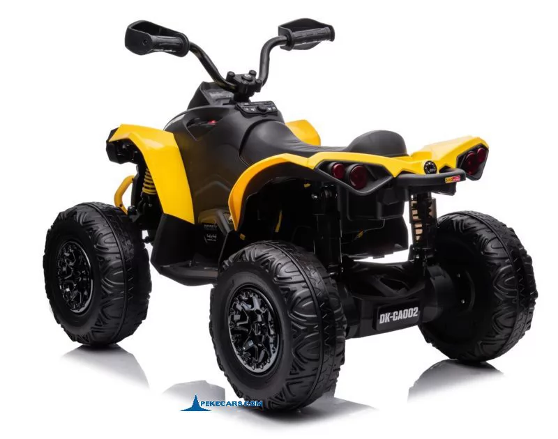 quad CAN-AM Maverick 12V amarillo