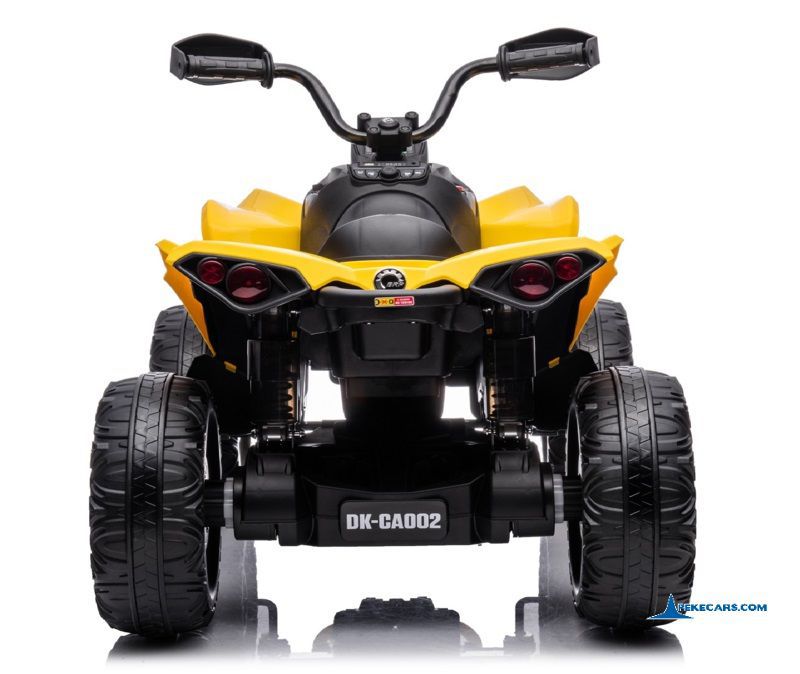 quad CAN-AM Maverick 12V amarillo