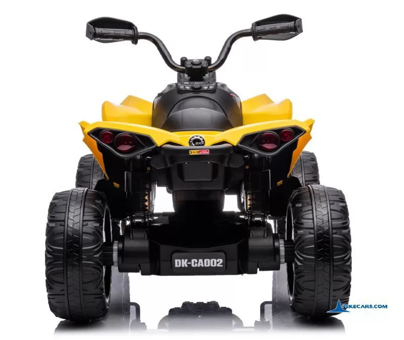quad CAN-AM Maverick 12V amarillo