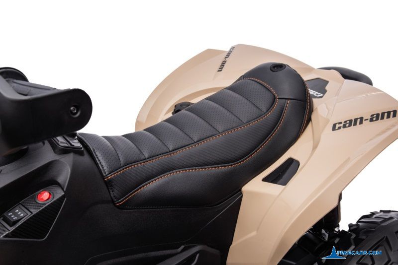 quad CAN-AM Maverick 12V amarillo