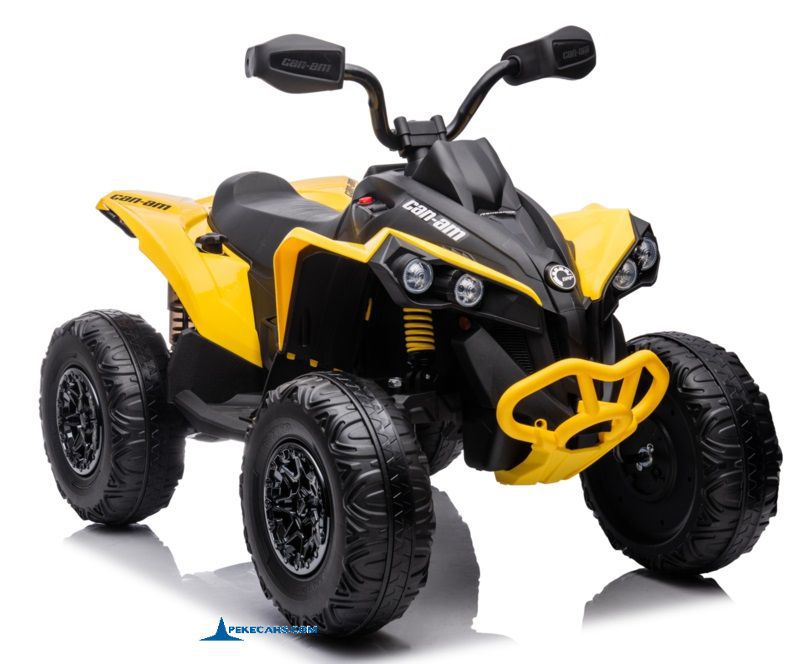 quad CAN-AM Maverick 12V amarillo