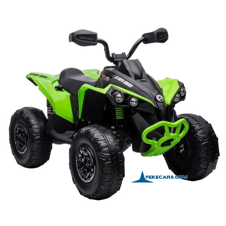 quad CAN-AM Maverick 12V verde