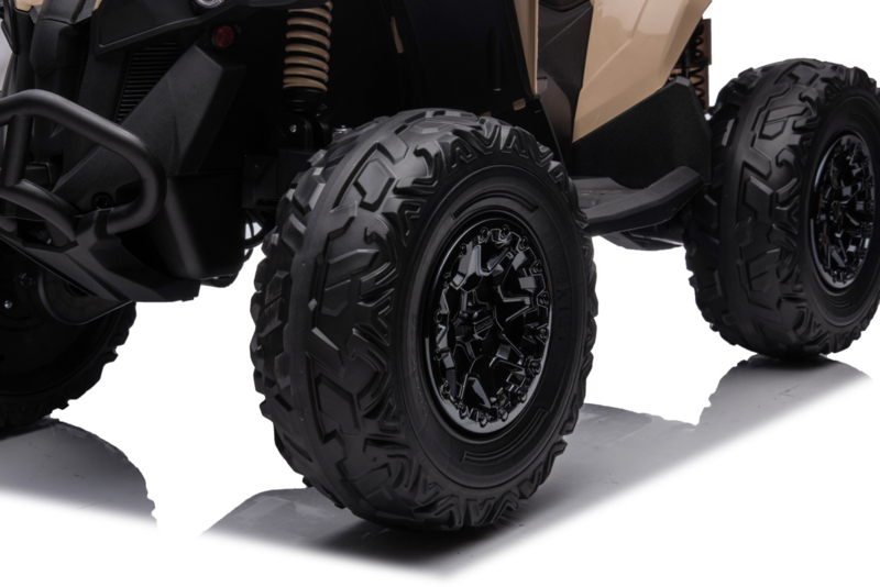 quad CAN-AM Maverick 12V caqui
