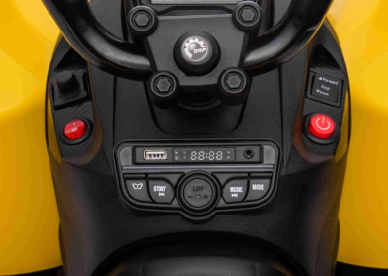 quad CAN-AM Maverick 12V caqui