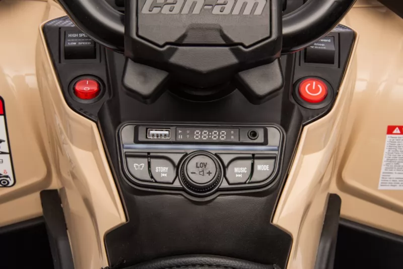 Quad can Am 2 plazas color caqui