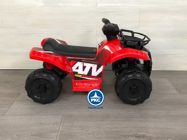 Quad Champion 5000 6V Rojo lateral