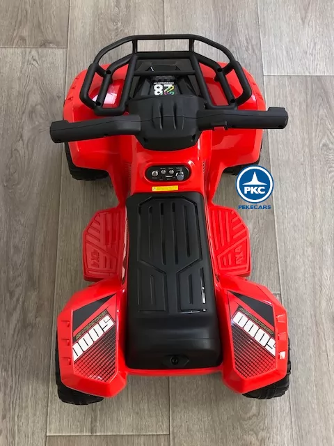 Quad Champion 5000 6V Rojo desde arriba