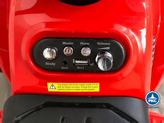 Quad Champion 5000 6V Rojo display
