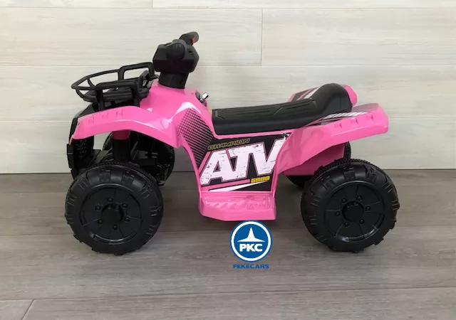 Quad Champion 5000 6V rosa lateral