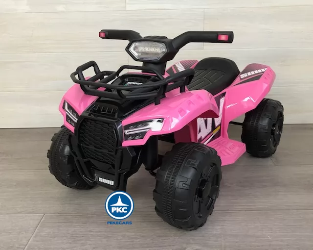 Quad Champion 5000 6V rosa principal