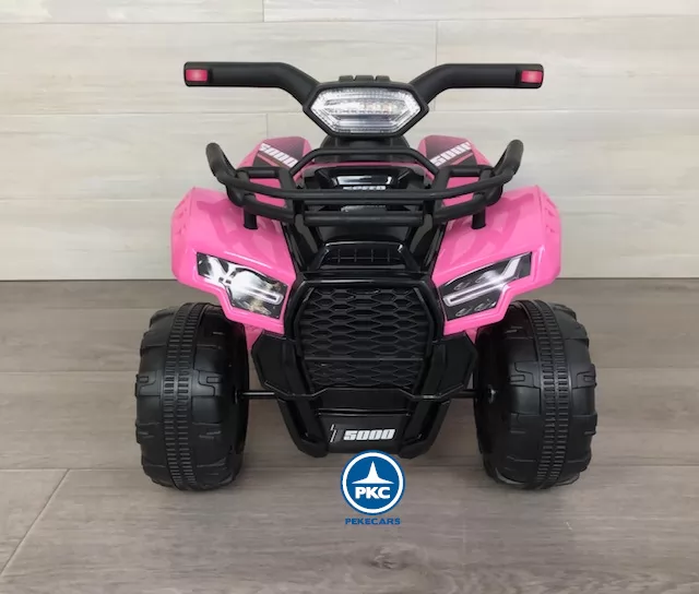 Quad Champion 5000 6V rosa frontal