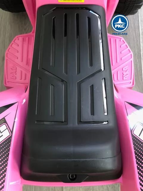 Quad Champion 5000 6V rosa asiento