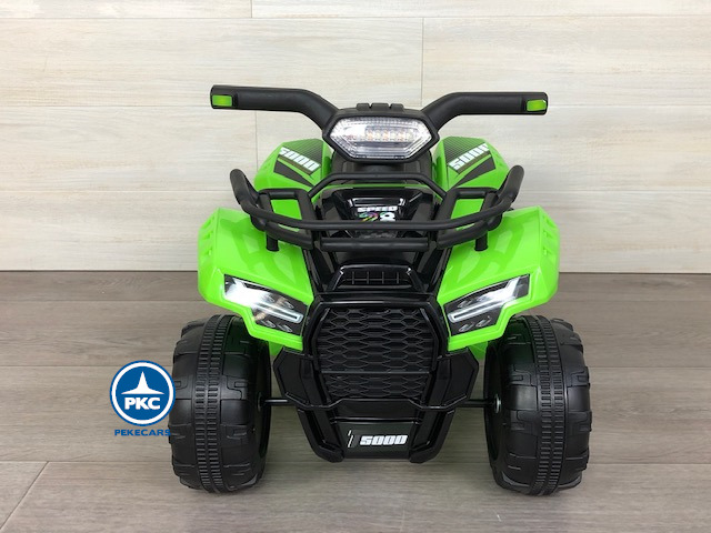 Quad Champion 5000 6V verde frontal