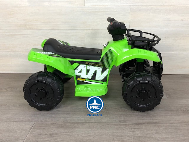 Quad Champion 5000 6V verde lateral