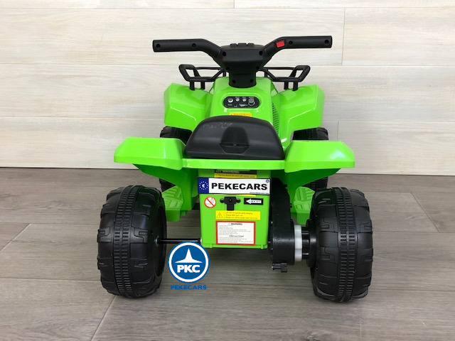 Quad Champion 5000 6V verde trasera