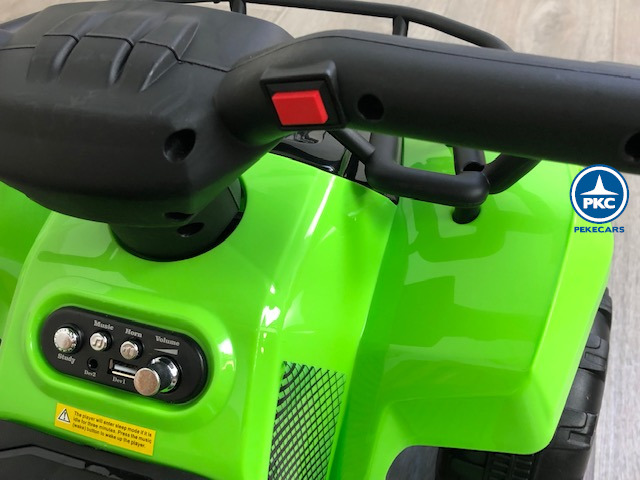 Quad Champion 5000 6V verde manillar