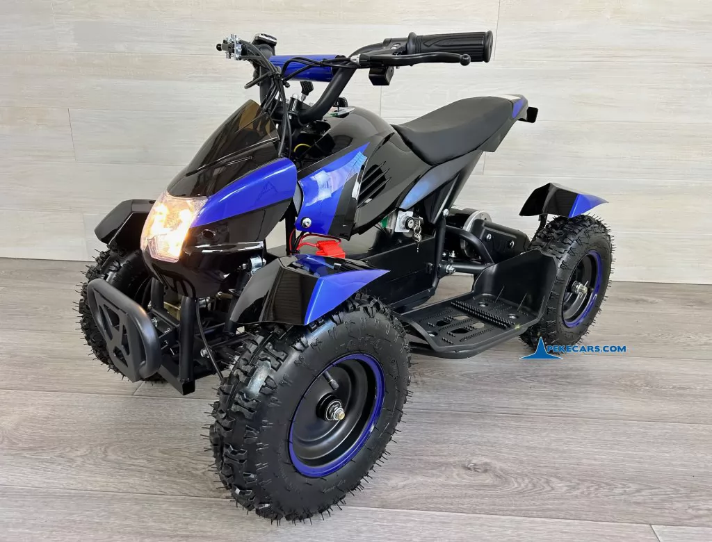 Quad Cobra 36V 800W Azul vista derecha