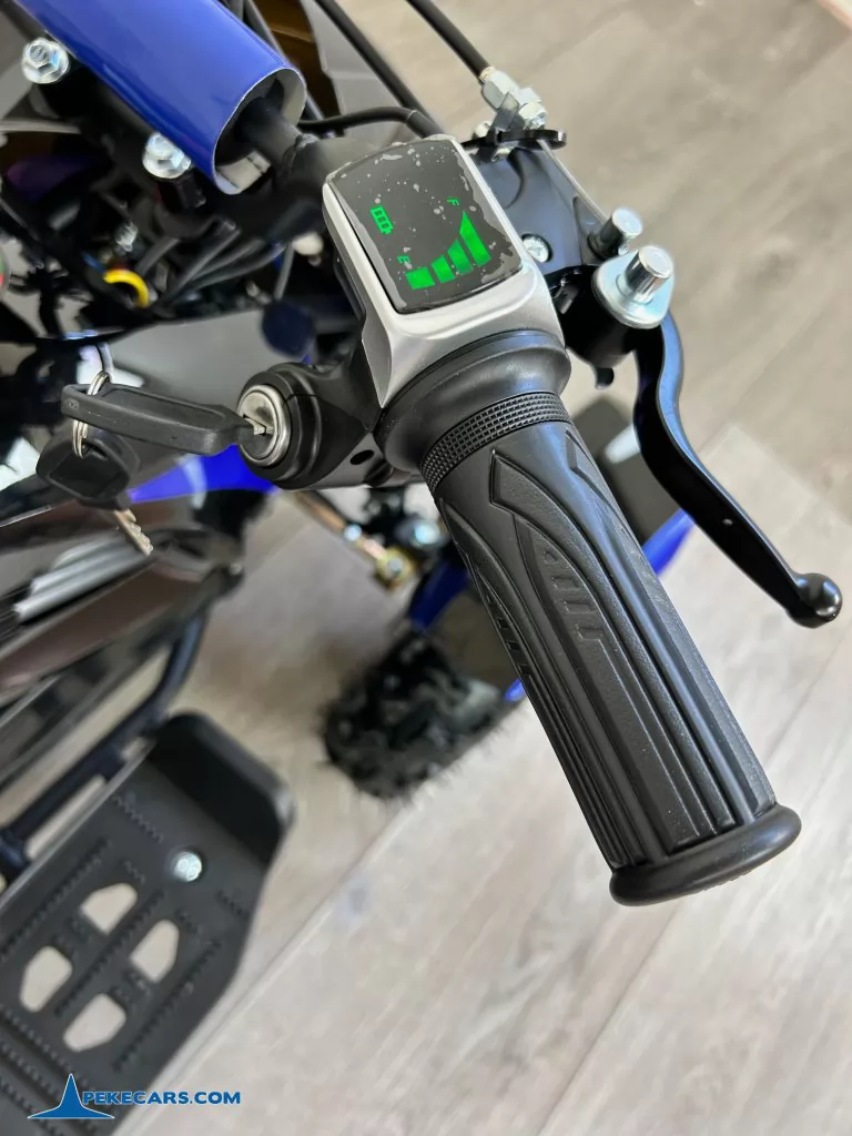 Quad Cobra 36V 800W Azul acelerador