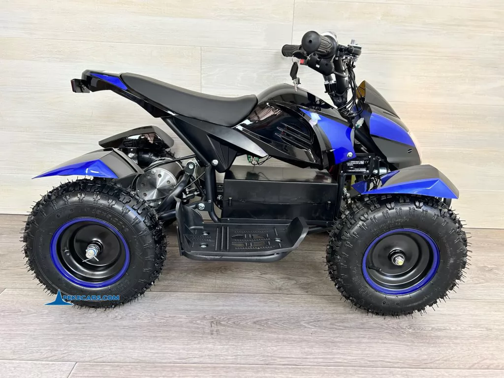 Quad Cobra 36V 800W Azul vista izquierda