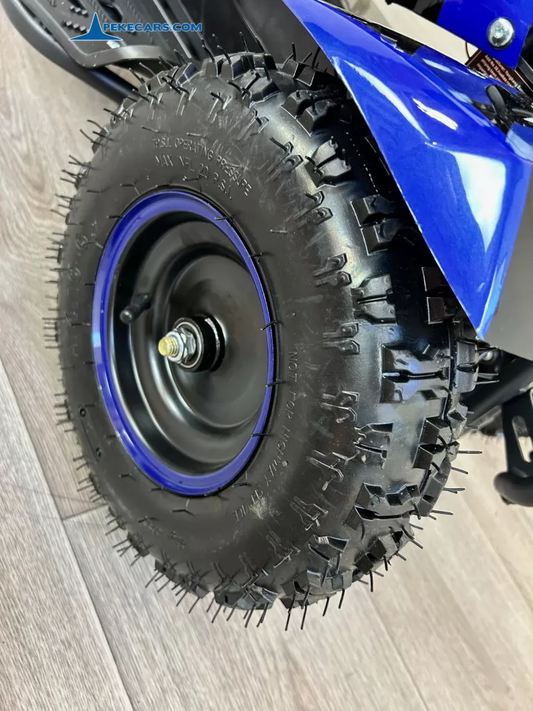 Quad Cobra 36V 800W Azul ruedas neumaticas