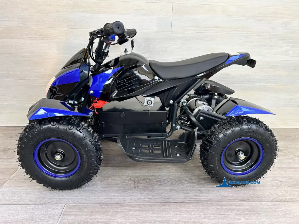 Quad Cobra 36V 800W Azul vista lateral