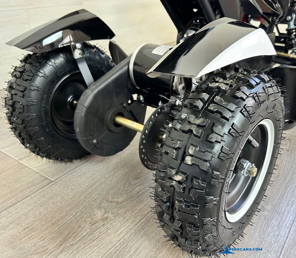 Quad Cobra 36V 800W Blanco eje trasero