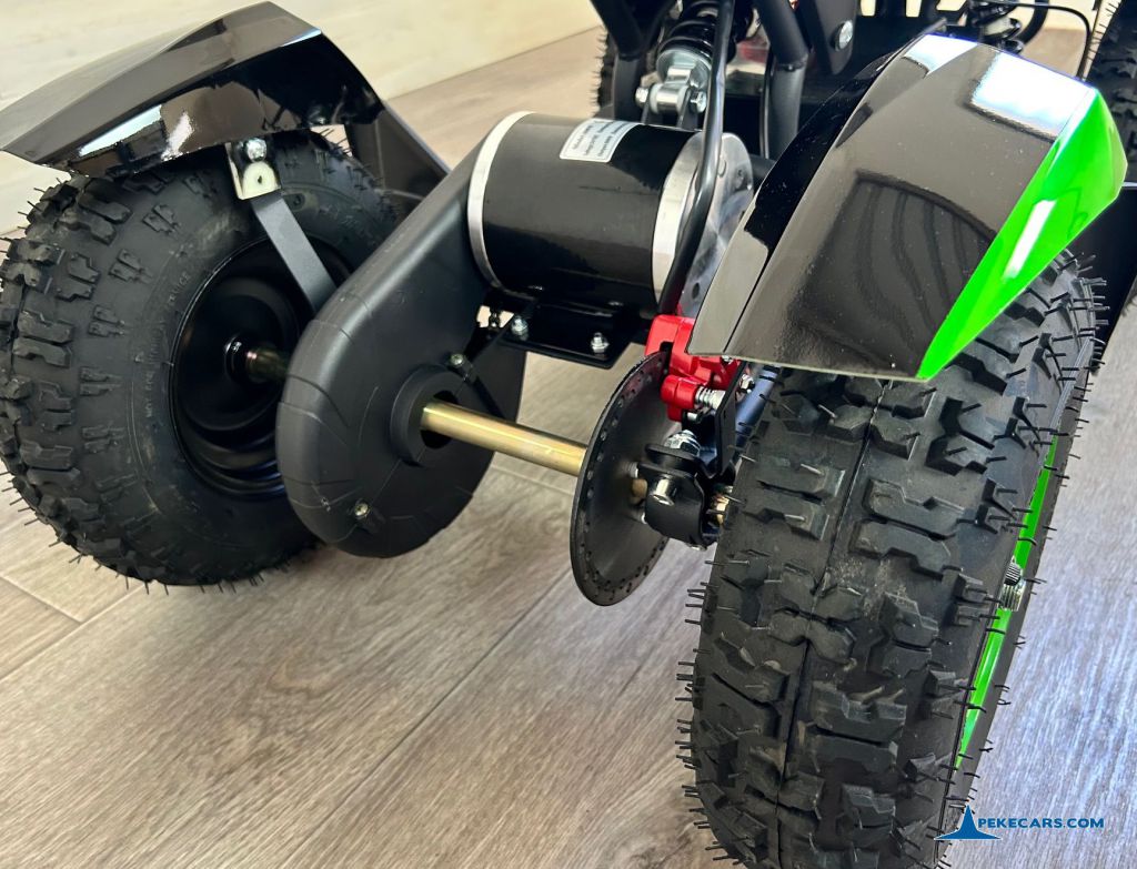 Quad Cobra 36V 800W Verde motor