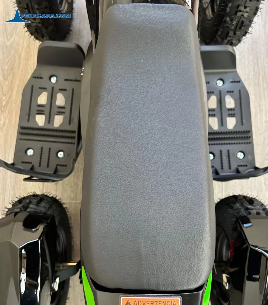 Quad Cobra 36V 800W Verde asiento
