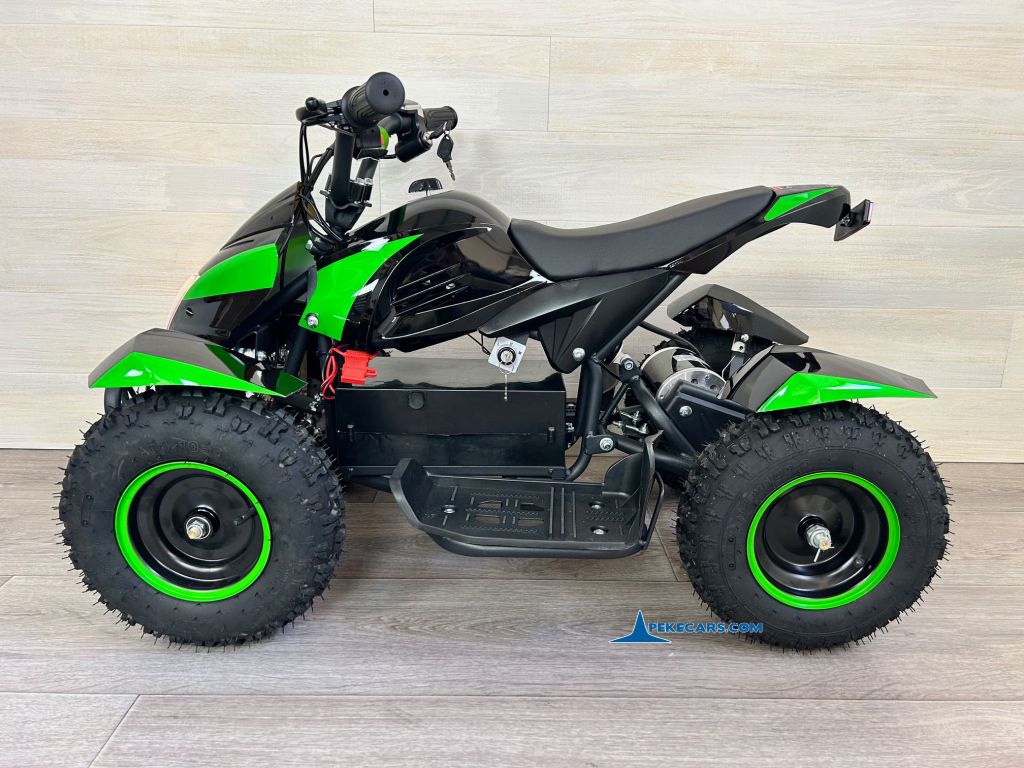 Quad Cobra 36V 800W Verde lateral