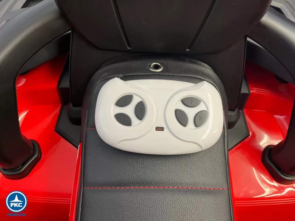 Quad eléctrico para niños 12V 2.4G Rojo mando